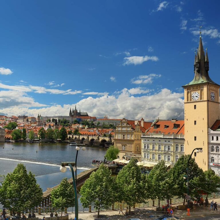 Hotel - Mozart - Prague - view - Charles bridge - river_